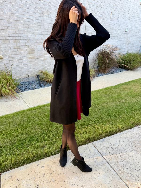 Customer photo for "Gives an elevated look that is so warm and comfortable!"