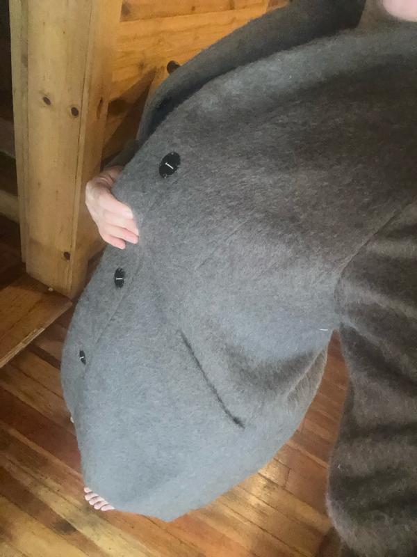 Customer photo for "Love this coat! So warm,cute and comfy."
