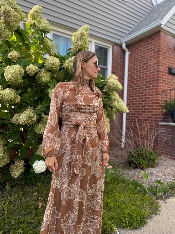 Customer photo for "Beautiful dress run small"