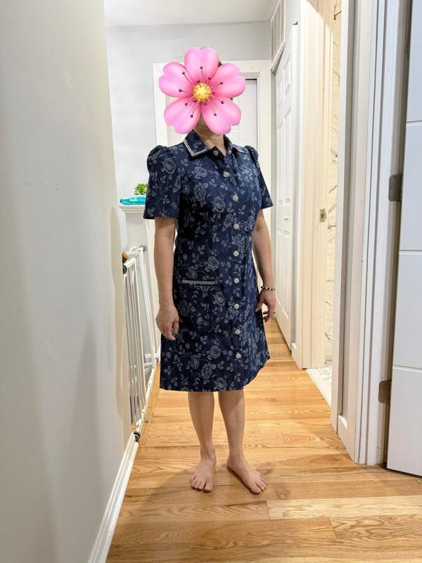 white christmas dresses Claire Dress in Denim S main image 0