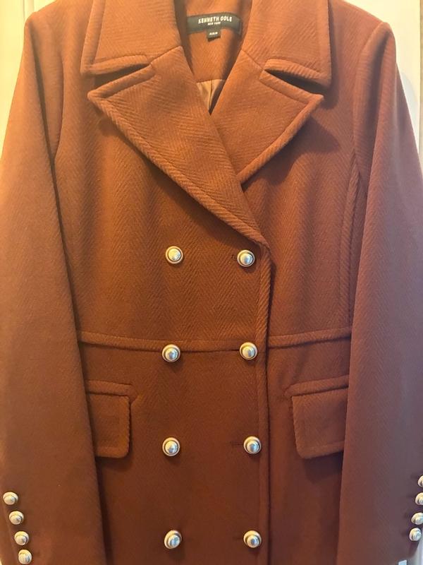 Customer photo for "Great Military Style Coat Thick and Stylish"