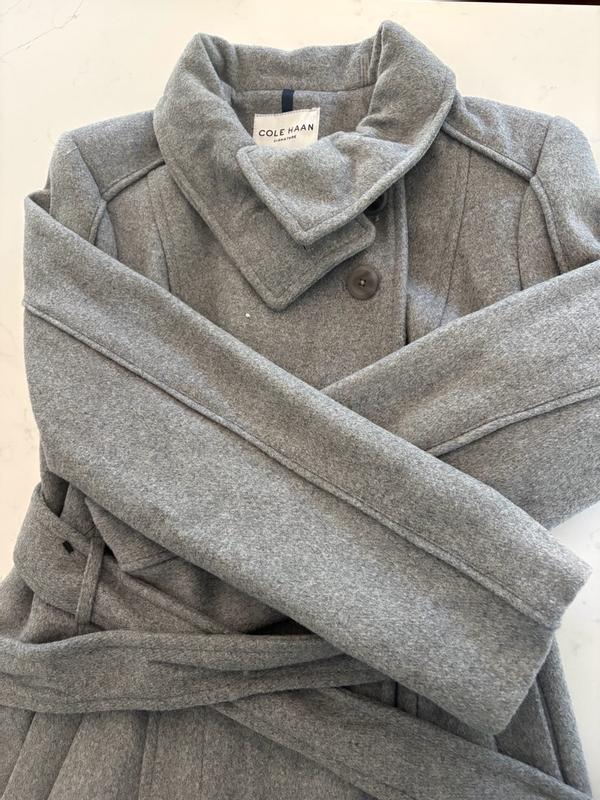 Customer photo for "The perfect fall coat"
