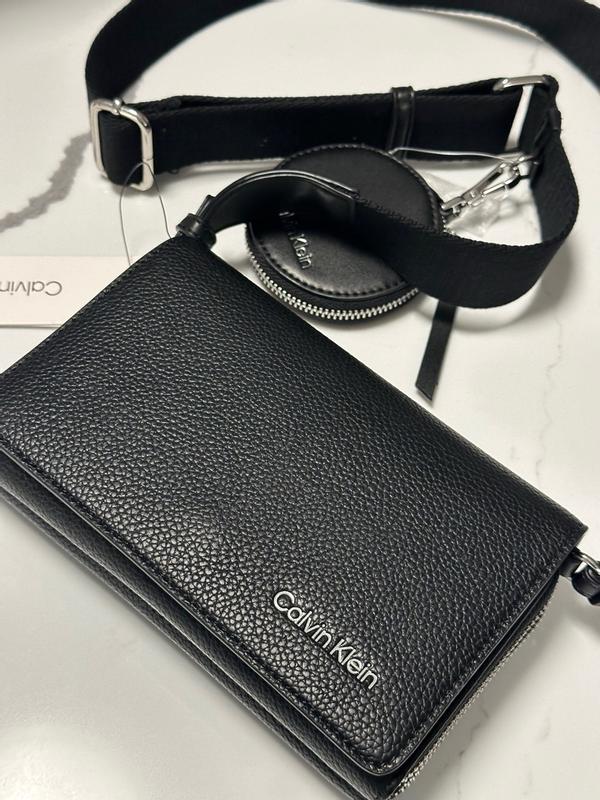 Calvin Klein Millie Double Zip Crossbody Bag - Macy's