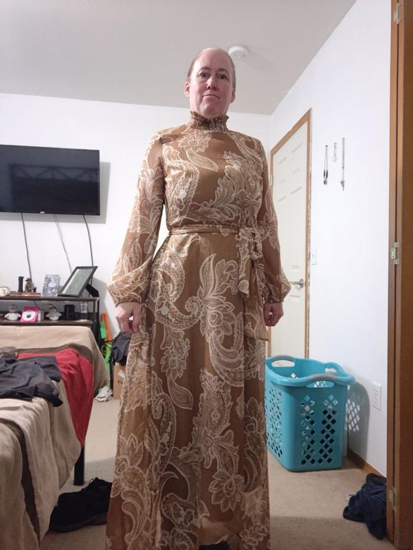 Customer photo for "This is a really nice country style dress"