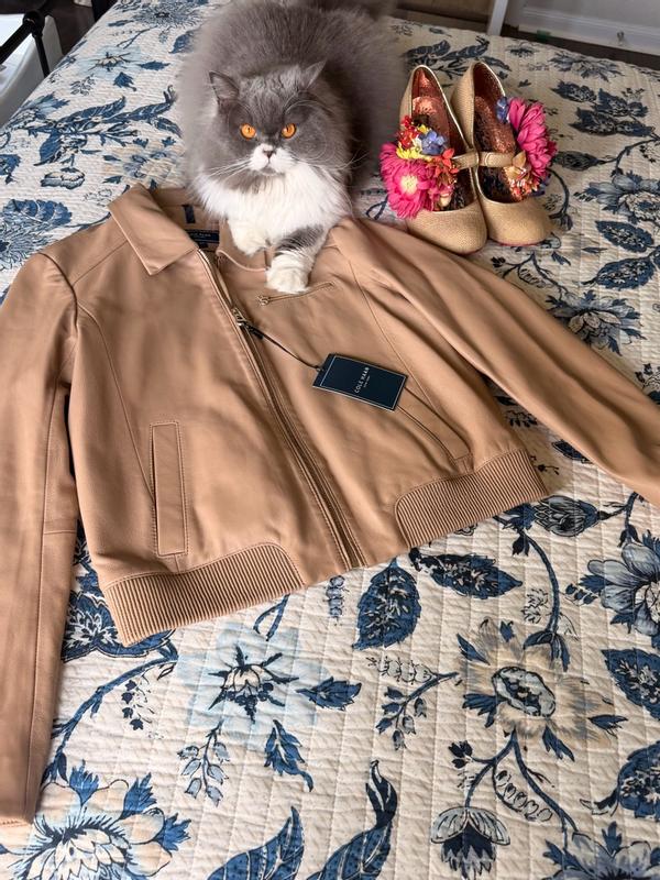 Customer photo for "High-quality leather jacket!"