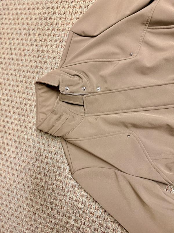 Customer photo for "Perfect rain jacket that keeps you dry and doesn’t sacrifice elegance"