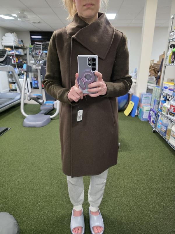 Customer photo for "Quality Coat With a Very Unique Look"