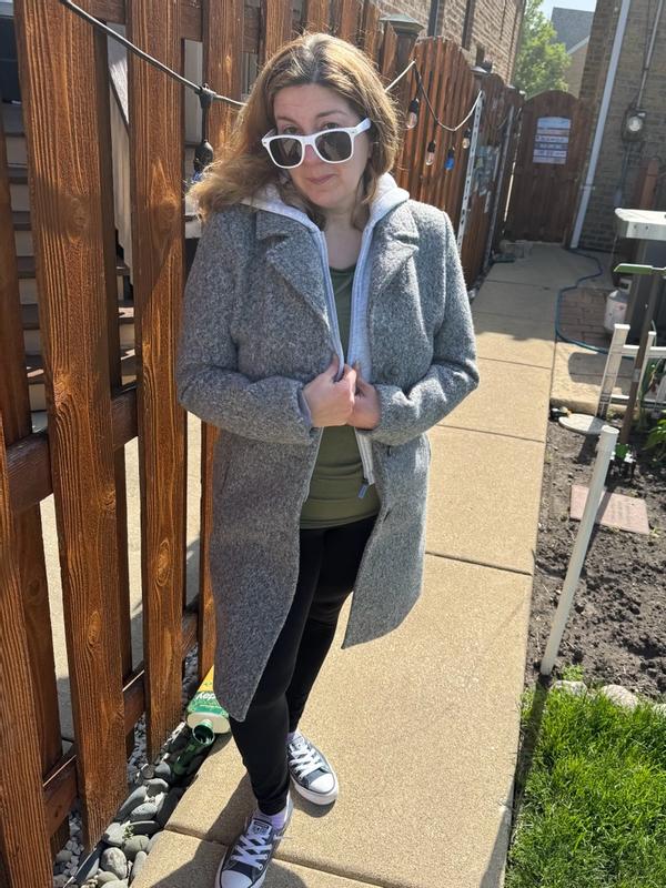 Customer photo for "Durable and warm with a sporty look to this classic coat"