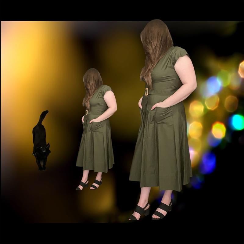 Customer photo for "Excellent dress, just not for me"