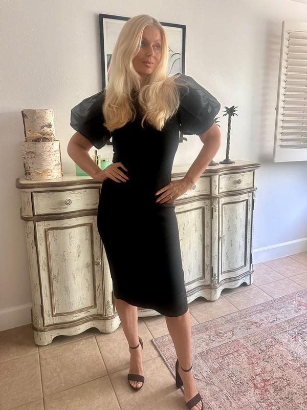 Customer photo for "Great fitting dress"