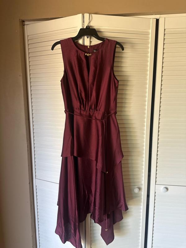 Customer photo for "the dress looks timeless and luxurious"