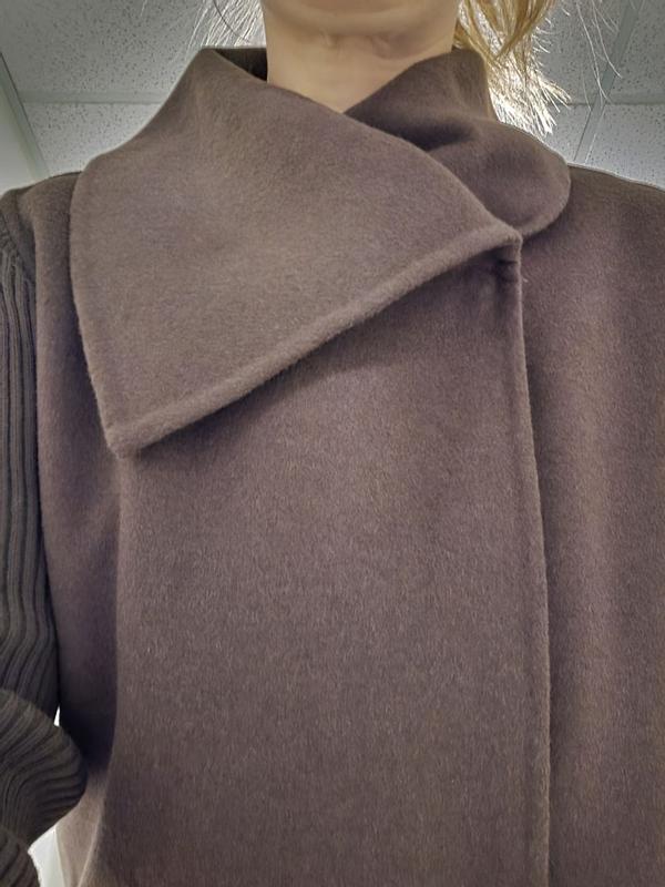 Customer photo for "Quality Coat With a Very Unique Look"
