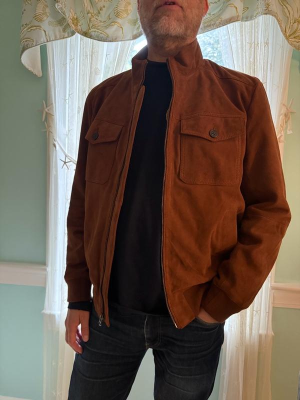 Customer photo for "Compliment magnet — perfect Fall jacket"