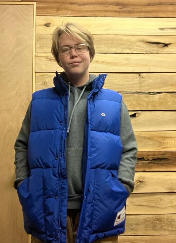Champion down vest on sale