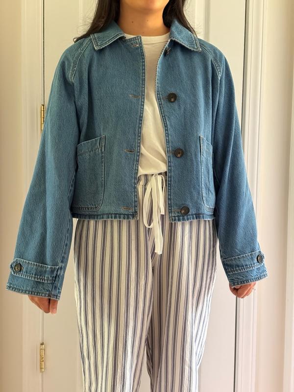 Customer photo for "Versatile, comfy & cute. Perfect for Fall"