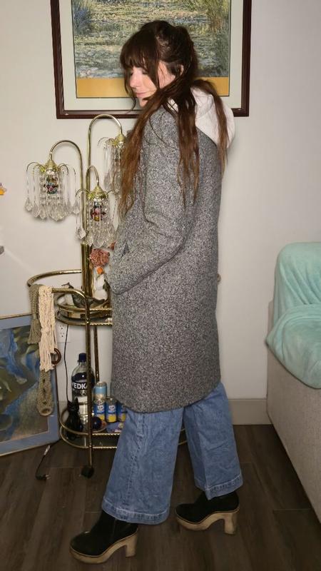 Customer photo for "Street Wear Style Winter Coat"