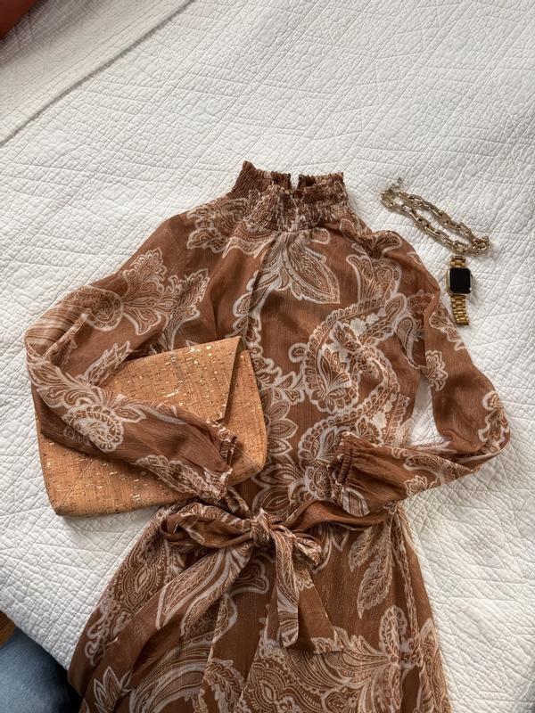 Customer photo for "Beautiful dress run small"