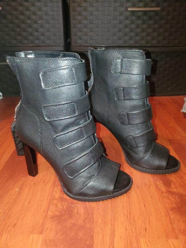 DKNY Blake Lug Sole Peep Toe Booties Macy s