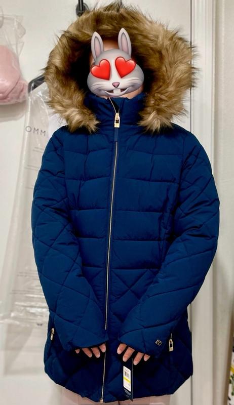 Fluffy puffer coat clearance