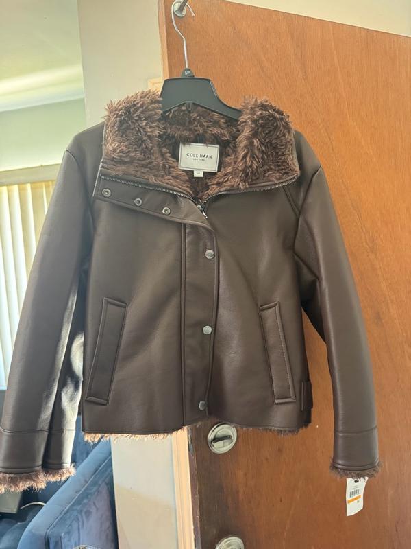 Customer photo for "A stylish, beautiful, luxury jacket."