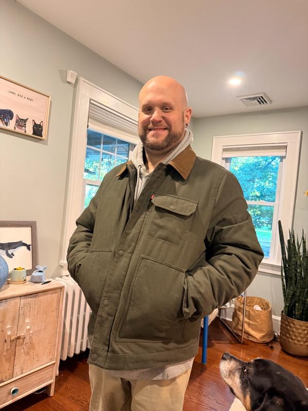 Customer photo for "A great jacket for normal wear or light to medium-duty work."