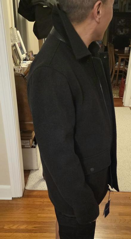 Customer photo for "Nice warm coat with great style"