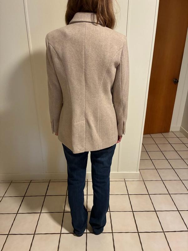 Customer photo for "Elegant wool coat"