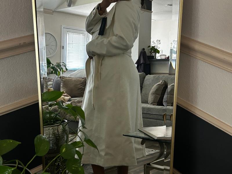 Customer photo for "A beautiful Donna Karan coat"