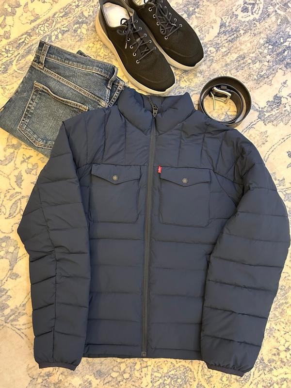 Customer photo for "Great medium weight puffer jacket"