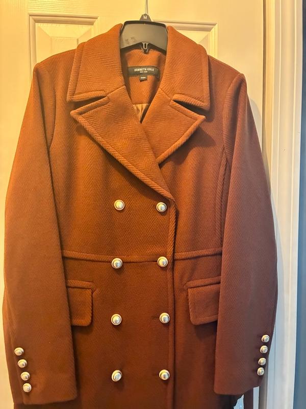 Customer photo for "Great Military Style Coat Thick and Stylish"