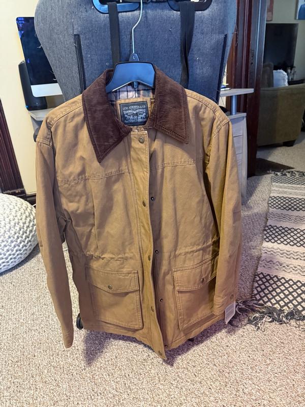 Customer photo for "What a wonderful fall winter jacket to keep you warm"