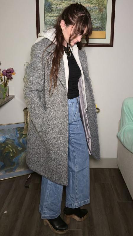 Customer photo for "Street Wear Style Winter Coat"