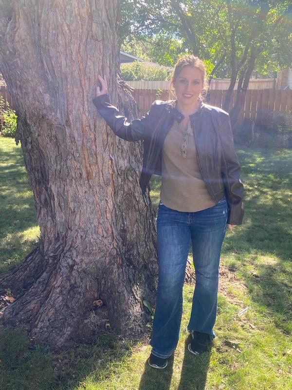 Customer photo for "Comfortable and Durable Racer Jacket"