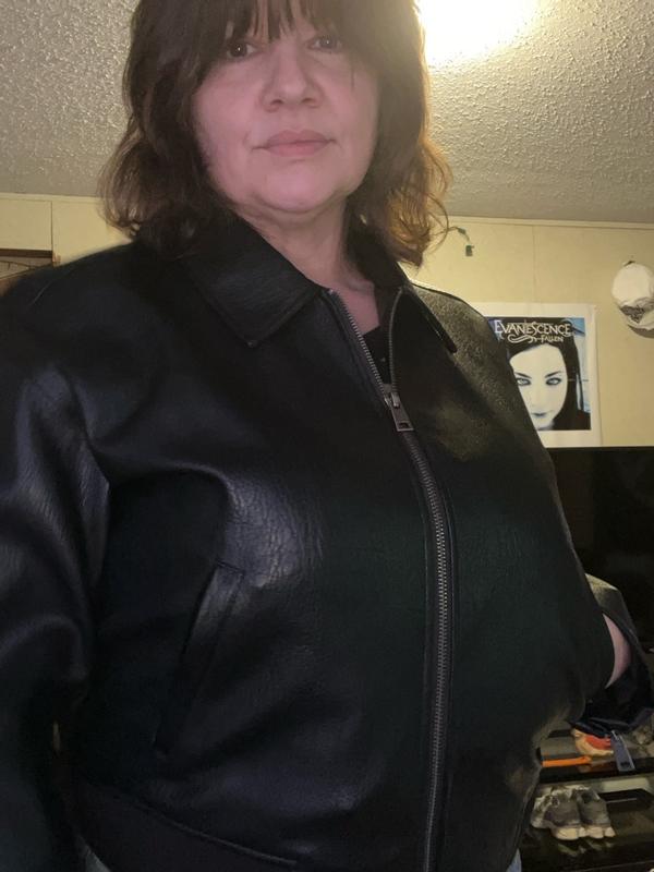 Customer photo for "Cute Crop Jacket"