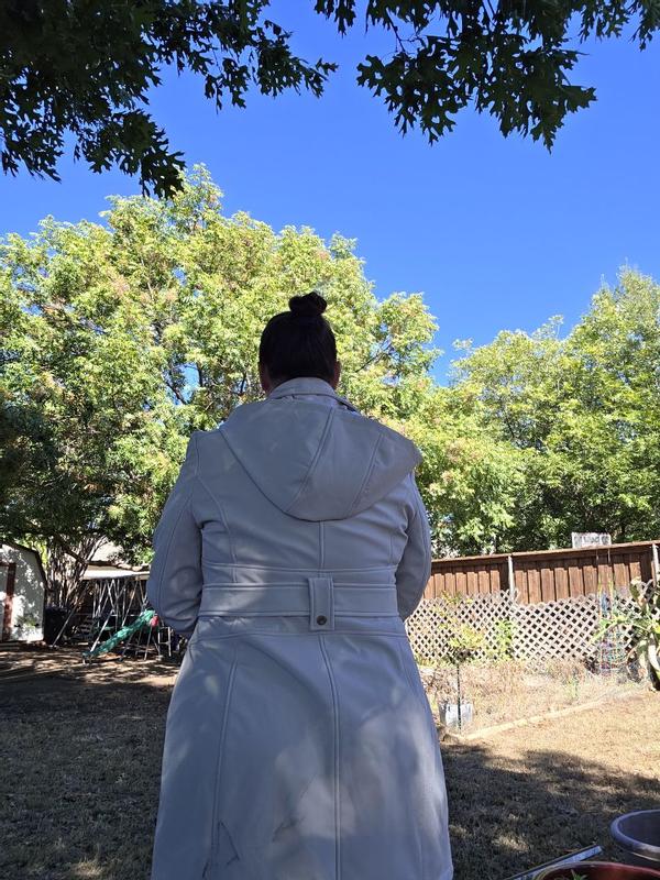 Customer photo for "Great coat to keep in the car!"