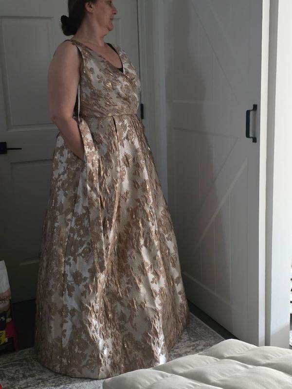 Customer photo for "Great looking dress"
