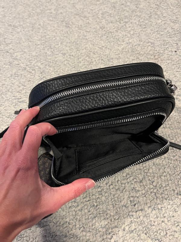 Calvin Klein Zulle Top Zipper Camera Bag with Signature Hang