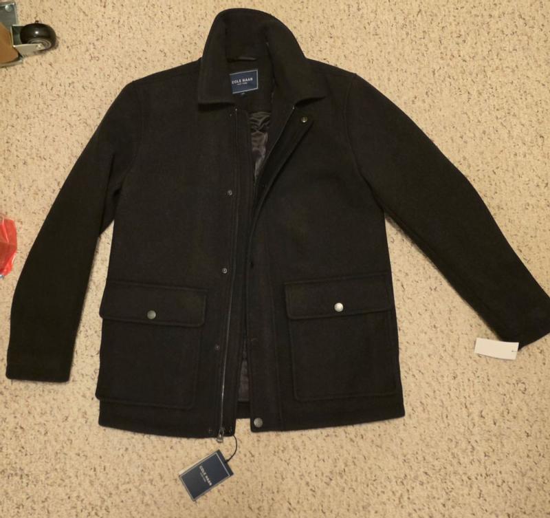 Customer photo for "Nice warm coat with great style"