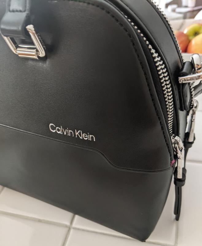 Calvin Klein Jasper Top Zipper Medium Convertible Satchel - Macy's