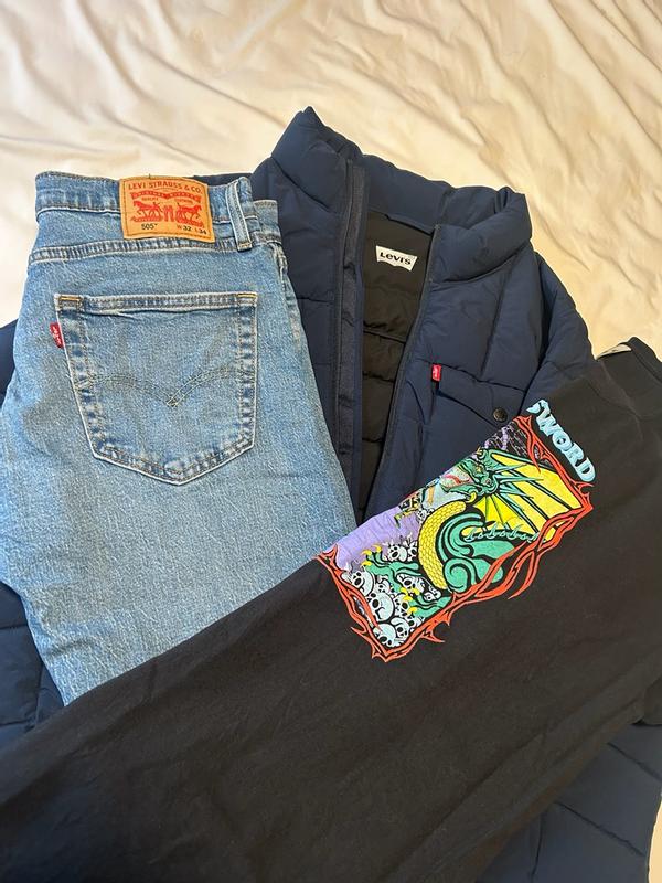 Customer photo for "Elevated puffer design, safe choice for every day wear."