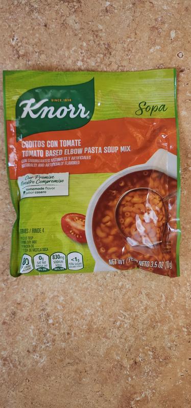 Knorr Pasta Soup Mix Tomato Based Star Pasta, 3.5 oz