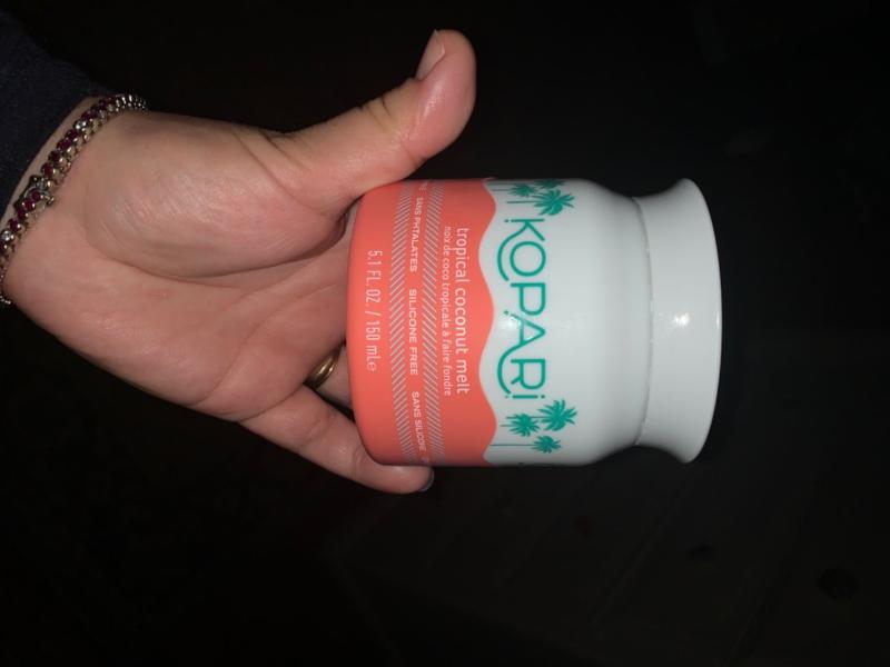 Customer photo for "Smells like paradise In a jar"