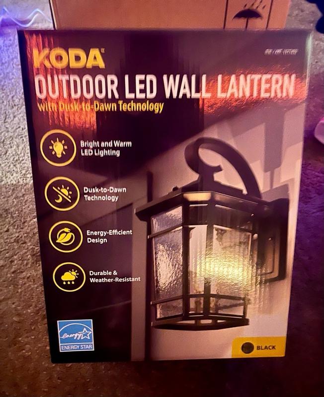 KODA Williams 1-Light 15.5-in H Matte Bronze Dusk to Dawn KODA Williams 1-Light 15.5-in H Matte Bronze Dusk to Dawn