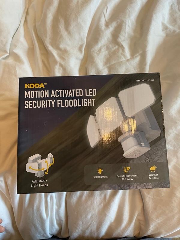 KODA Motion Activated LED Security Floodlight Home Safety