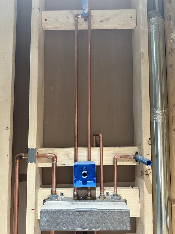 KOHLER Anthem 3/4-in ID FNPT x 1/2-in OD Fnpt Brass Thermostatic