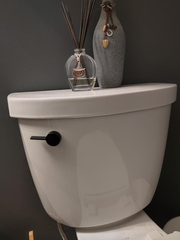 KOHLER Cimarron 25/8in Side Mount Matte Black Toilet, 41 OFF