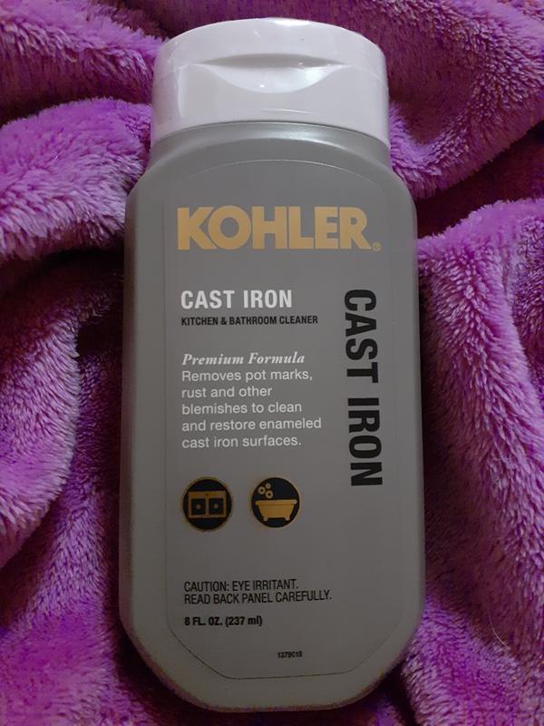 K 23725 Cast Iron Cleaner Kohler, How To Clean Kohler Cast Iron Bathtub