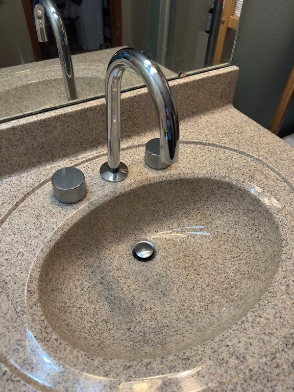 KOHLER Components Bathroom Sink Handles with Oyl Design K-77974-8