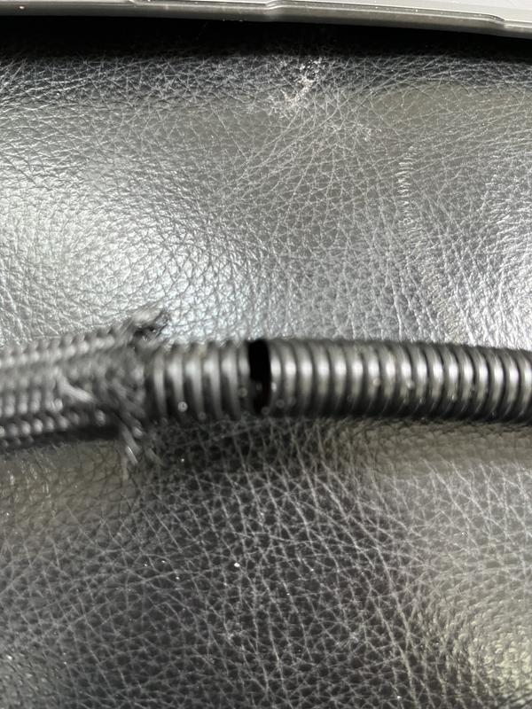 crappy "hose" material selection