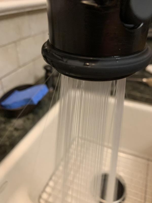 notice the random streams of water shooting out on the left side.